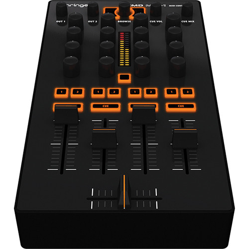 Behringer CMD-MM1 Mezcladora midi DJ con hub usb de 4 puertos para conectar otros controladores